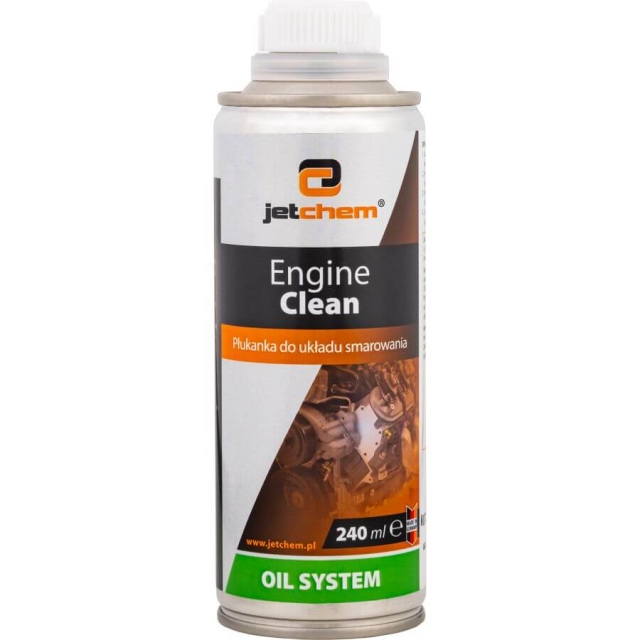 Środek do płukania silnika JETCHEM Engine Clean w puszce 240 ml. Polecany, by regularnie przeprowadzać czyszczenie silnika z nagaru