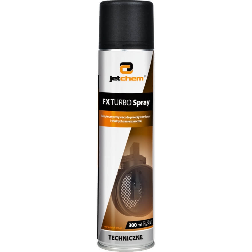 Przepływomierz powietrza czyszczenie jest bezpieczne. Czym usunąć smołę? Preparatem FX Turbo Spray